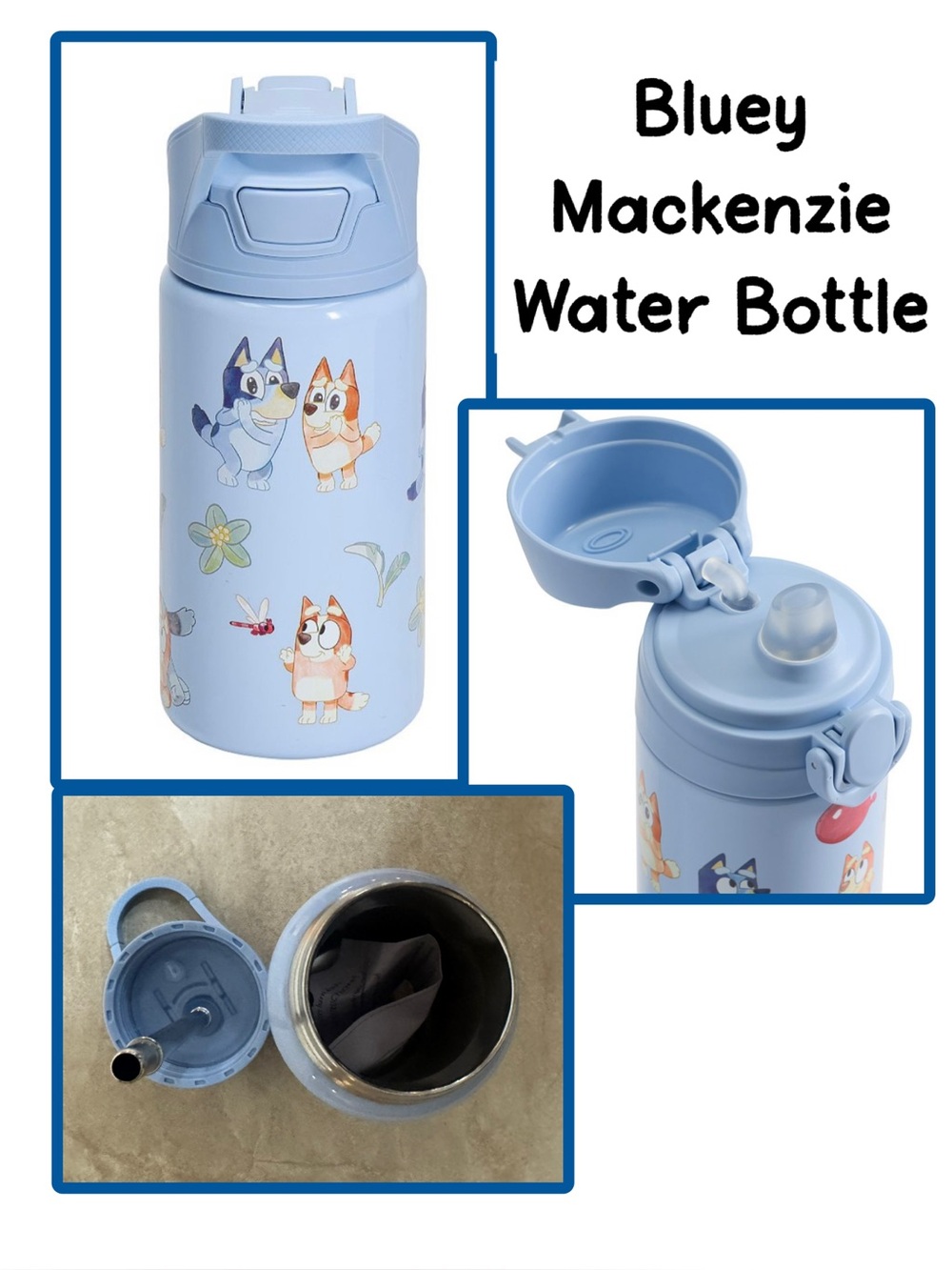 Bluey Mackenzie Water Bottle